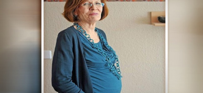 Alemana de 65 años y madre de 13, espera cuatrillizos