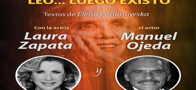 ´Leo… Luego existo´con Laura Zapata y Manuel Ojeda