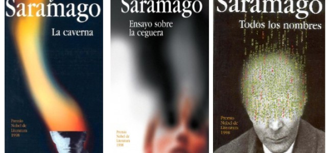 Tres sugerencias de novela de José Saramago / lectura en casa