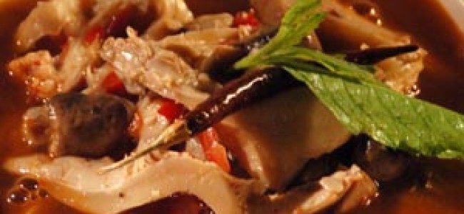 Sopa de hongos estilo Coyoacán… saludable y apetitosa