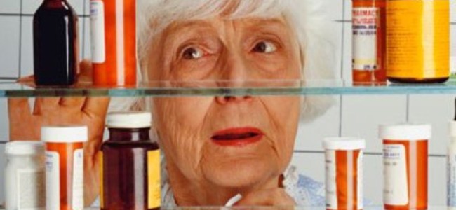 Casi la mitad de padecimientos en adultos mayores son causados por medicamentos