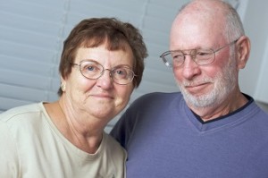 Happy Senior Adult Couple Portrait
