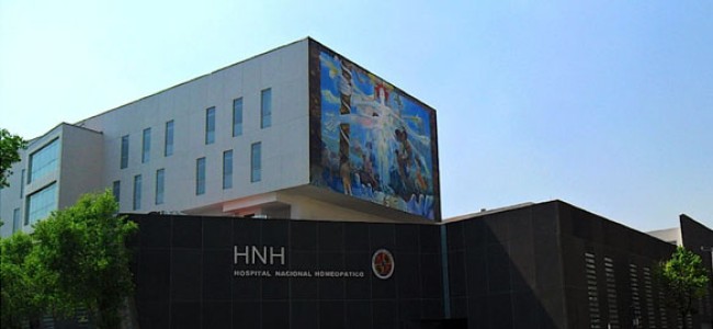 Hospital Nacional Homeopático, modelo mixto de atención médica
