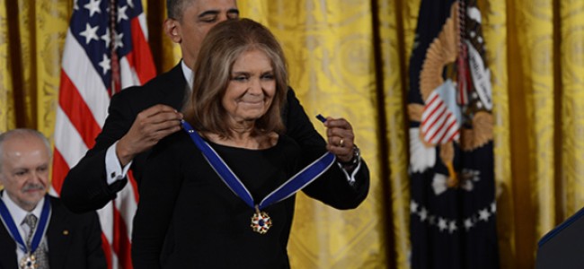 Gloria Steinem, la guerrera que cambió la mirada de las mujeres… celebridad de la semana