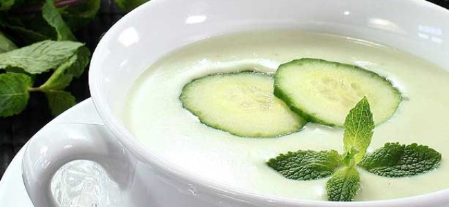 Yogurt y pepino: combinación ganadora para esta riquísima sopa fría