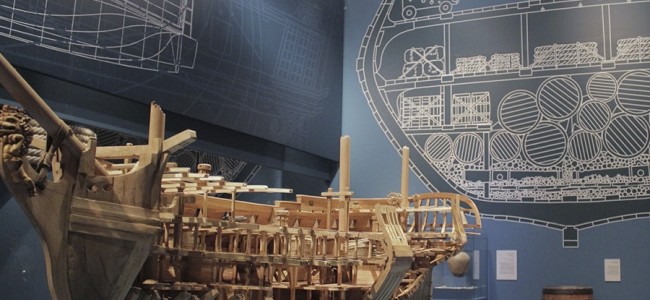 El último viaje de la fragata Mercedes  en el Museo de Antropología